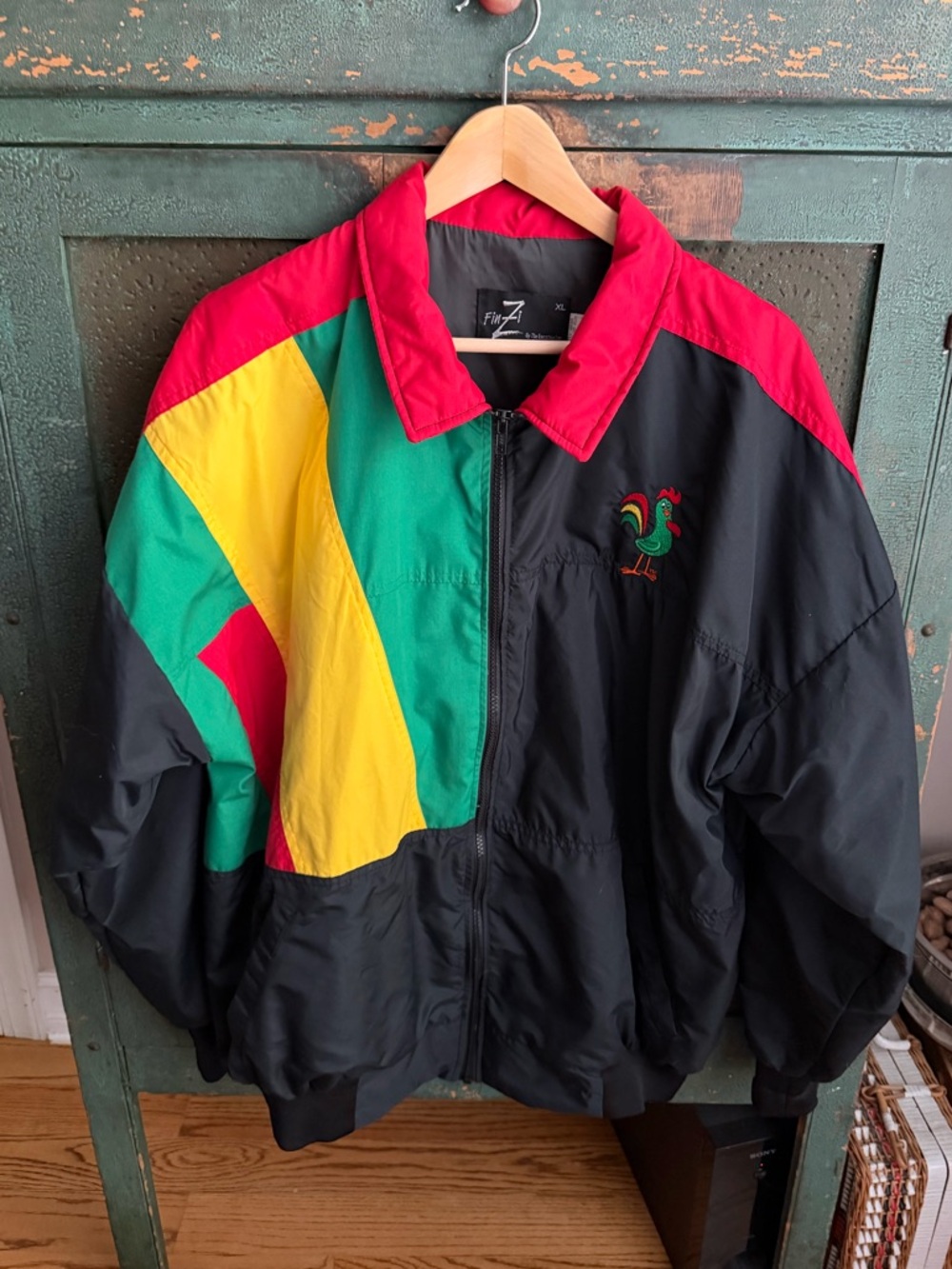 Vintage Kellogg's Rooster Corn Flakes Racing Jacket
